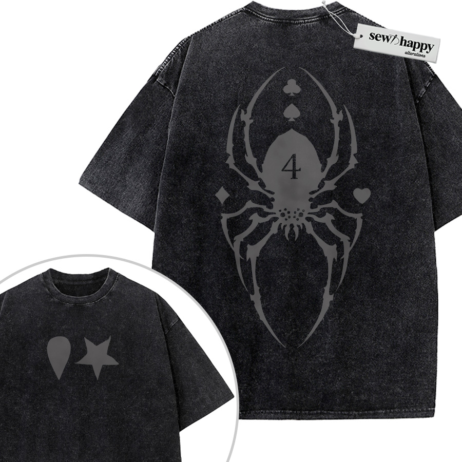 Wash Tee Kurapika Shirt, Hunter x Hunter Shirt, HxH Shirt, Anime Shirt, Vintage Tee 2-Sided